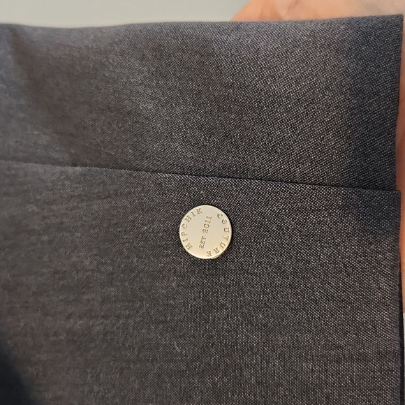 Hipchik Couture‎ Plain Dark Gray Blazer Size 10 - Picture 10 of 12